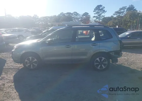2017 Subaru Forester 2.5I from USA, damaged, VIN JF2SJABC0HH434680